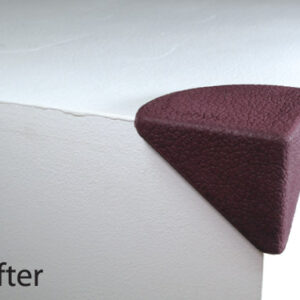 Soft Desk Corner Cap (Fan Shape) - Safedoors Australia